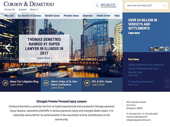 Screenshot of Portfolio