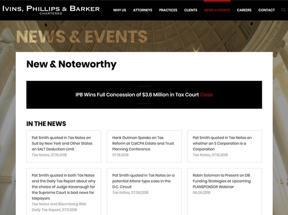 Screenshot of Portfolio