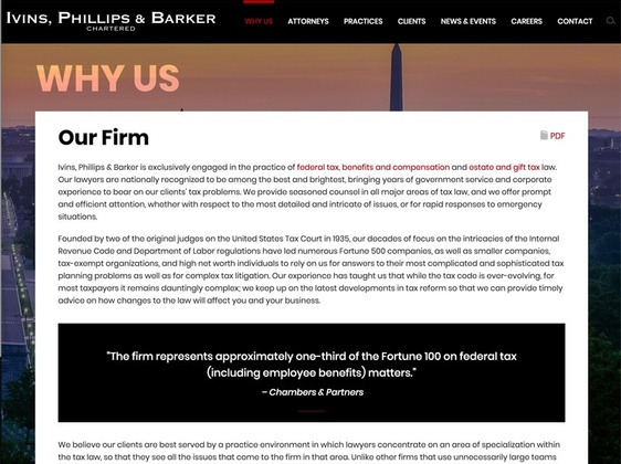 Screenshot of Portfolio