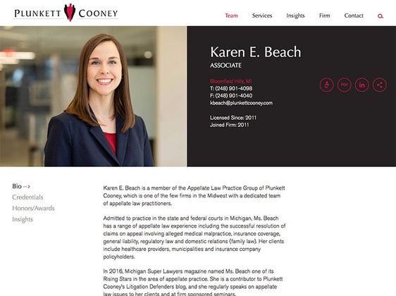 Screenshot of Portfolio