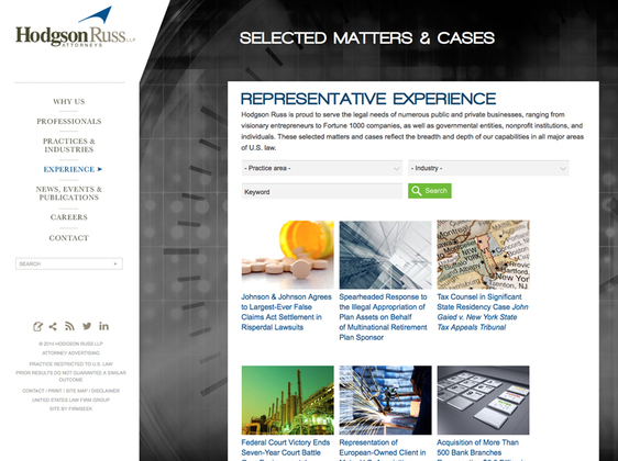 Screenshot of Portfolio