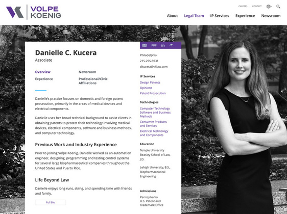 Screenshot of Portfolio