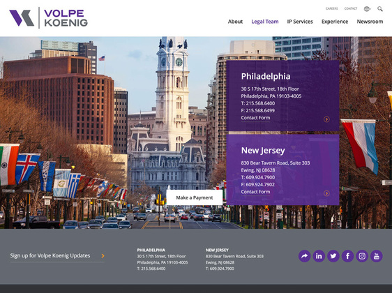 Screenshot of Portfolio