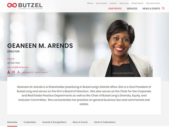 Screenshot of Portfolio
