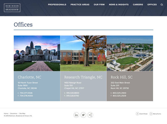 Screenshot of Portfolio