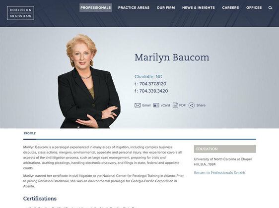 Screenshot of Portfolio