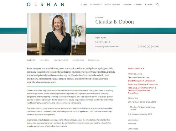 Screenshot of Portfolio