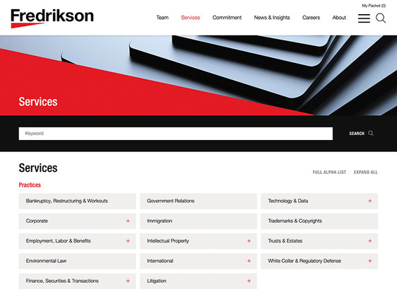 Screenshot of Portfolio