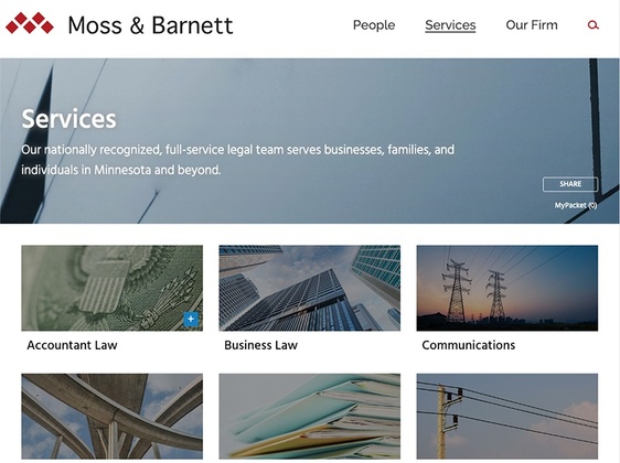 Screenshot of Portfolio