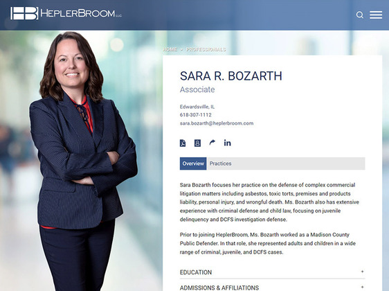 Screenshot of Portfolio