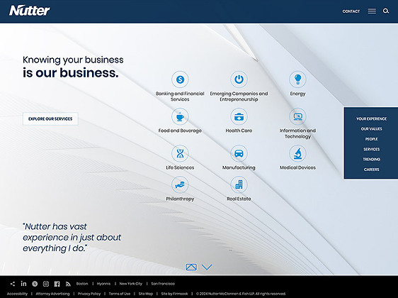 Screenshot of Portfolio