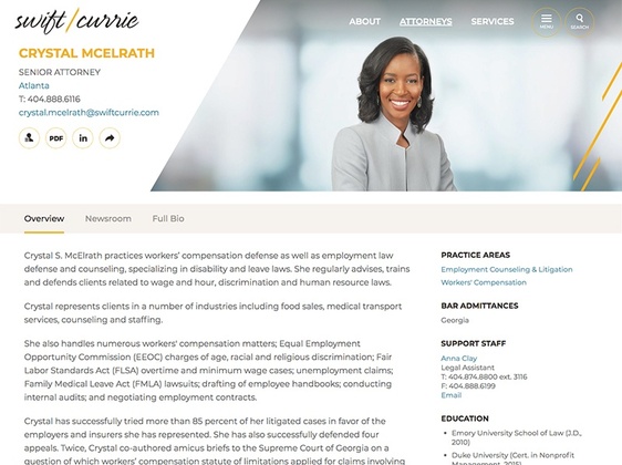 Screenshot of Portfolio