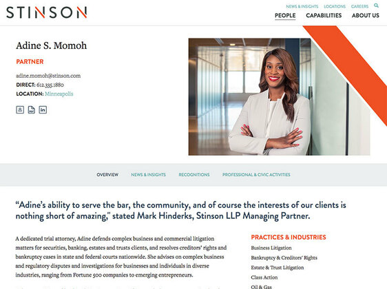 Screenshot of Portfolio