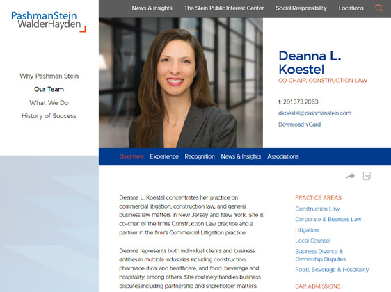 Screenshot of Portfolio