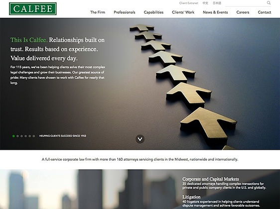 Screenshot of Portfolio