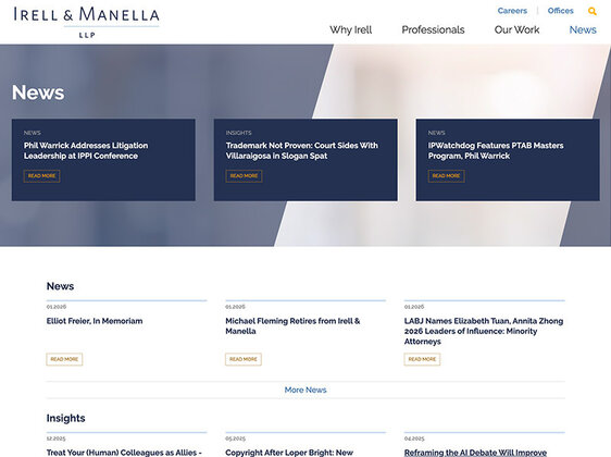 Screenshot of Portfolio