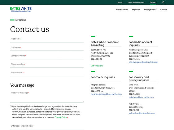 Screenshot of Portfolio