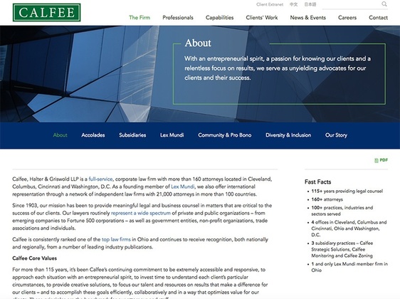 Screenshot of Portfolio