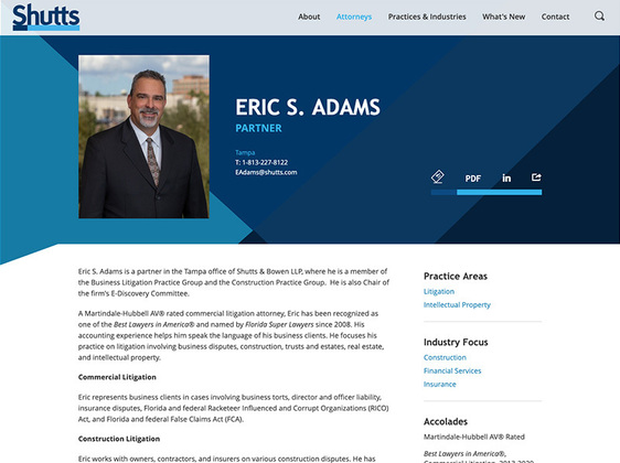 Screenshot of Portfolio