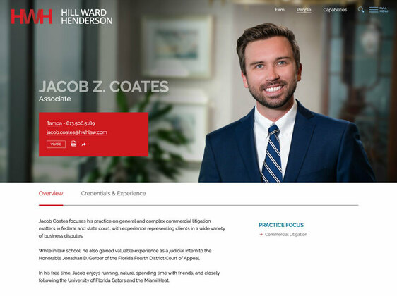 Screenshot of Portfolio