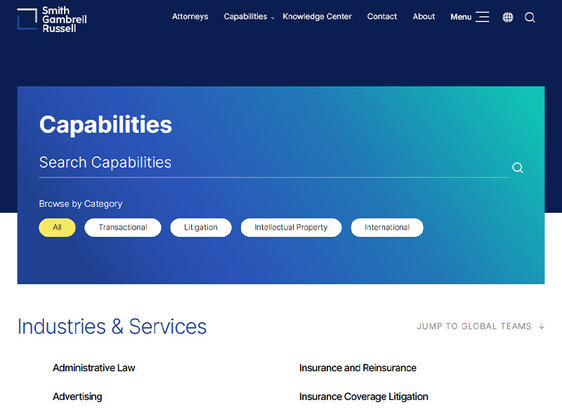 Screenshot of Portfolio