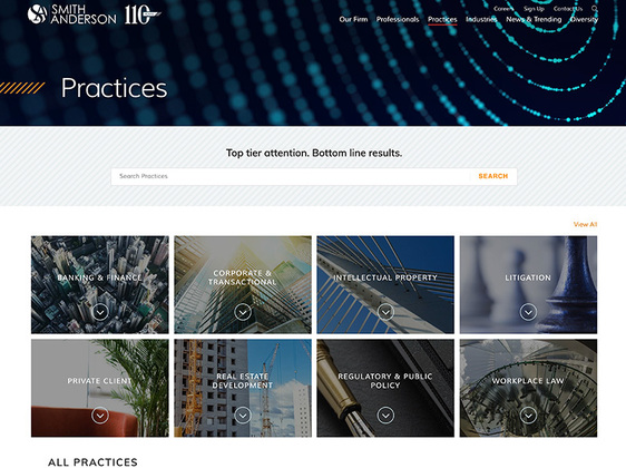 Screenshot of Portfolio