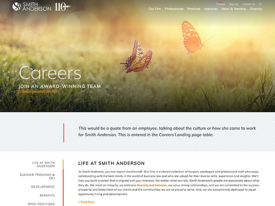 Screenshot of Portfolio
