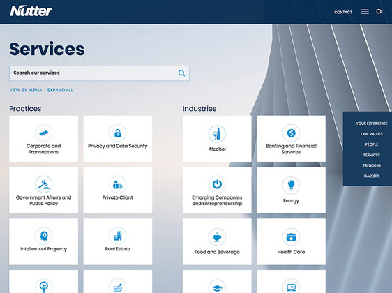 Screenshot of Portfolio