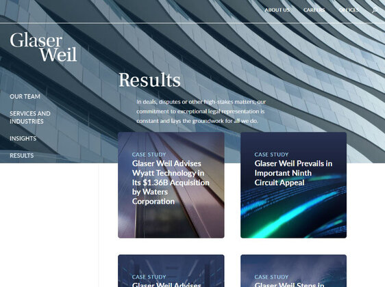 Screenshot of Portfolio