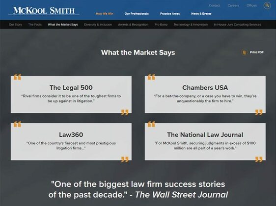 Screenshot of Portfolio