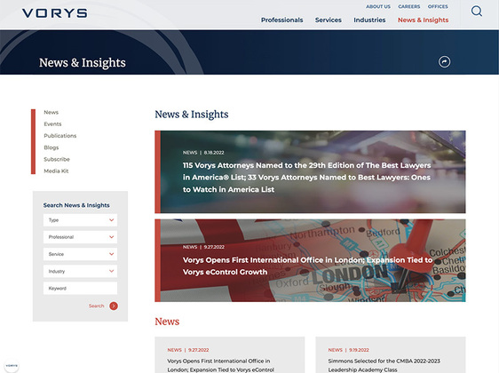 Screenshot of Portfolio