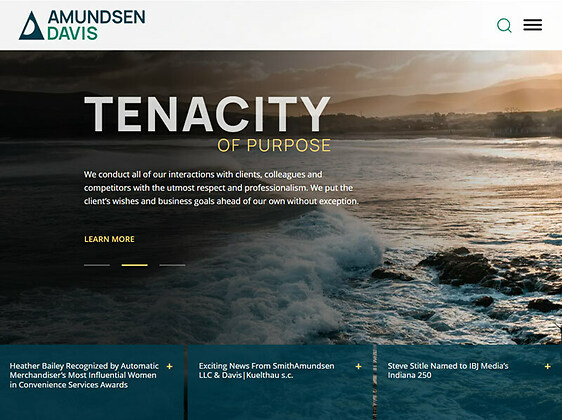 Screenshot of Portfolio
