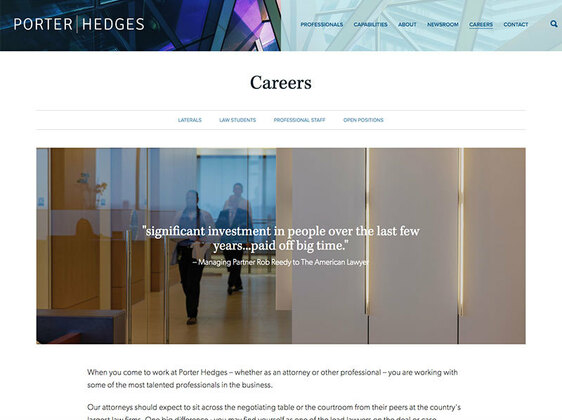 Screenshot of Portfolio