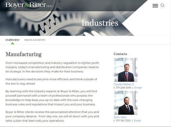 Screenshot of Portfolio