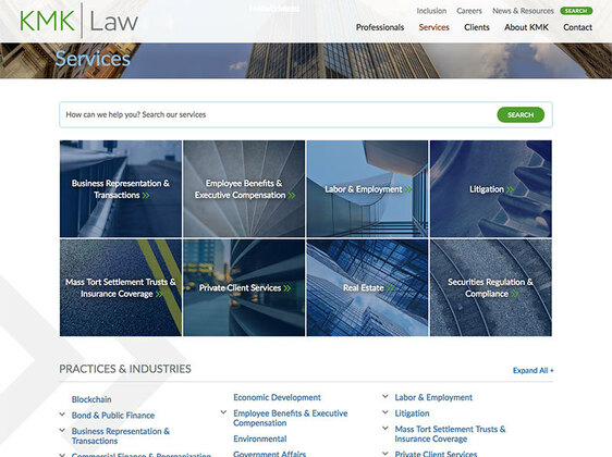 Screenshot of Portfolio